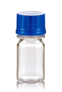 Triforest Enterprises PETG Serum Vials - Clear Round Polythylene Terephthalate Copolyester Serum Vial, 5 mL, Autoclavable - RPC0005