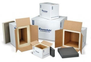 ThermoSafe Insulated Shippers - EPS Foam Carton Mailer, 11" x 9" x 10" - 413