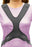 Therafin Legacy Non-Stretch Wheelchair Positioning Vests - VEST, STATIC, COMFORT FIT, FEMALE, MED - 30483