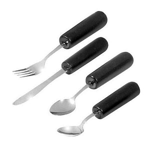 Therafin EZ Grip Weighted Utensils - UTENSILS, SET OF FOUR, EZGRIP, WEIGHTED, 7OZ - 30905