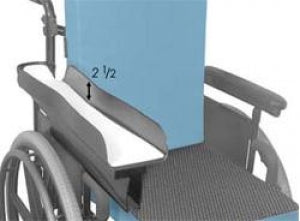 Therafin Corp Wheelchair Positioning Arm Trough - ARM TROUGH, WITH ECONO CHANNEL BRACKET - 31372