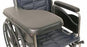 Therafin Trimline Padded Wheelchair Half Trays - HALFTRAY, PADDED, TRIMLINE, NOCUP, FLIP LEFT - 41351