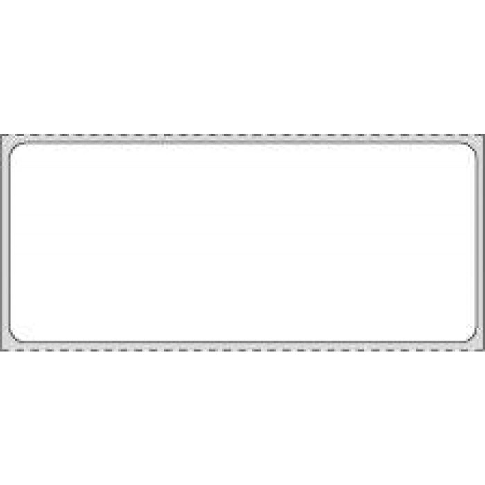 Label Direct Thermal Paper Removable 3" Core 3 1/2" X 1 1/2" White 3500 Per Roll, 8 Rolls Per Case