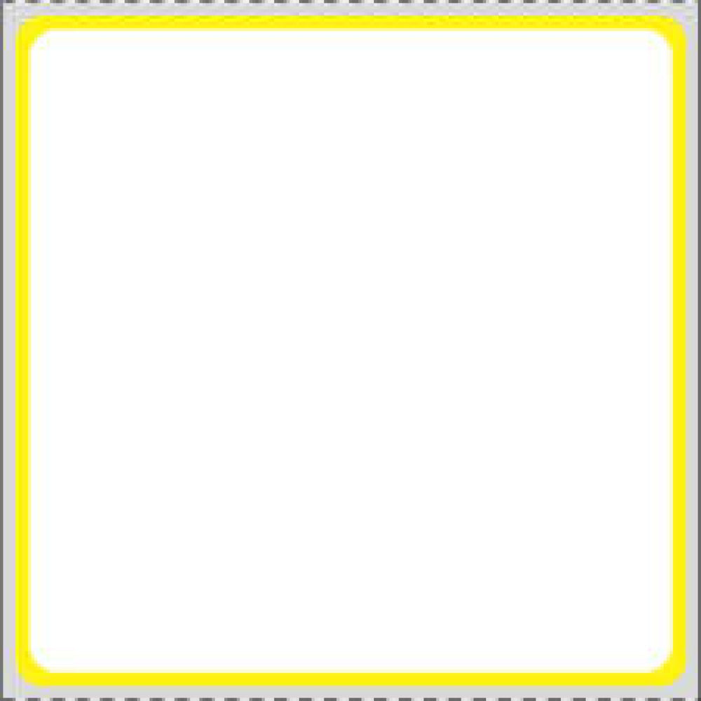 Label Direct Thermal Paper Permanent 3"" Core 3 X 3 White With Yellow 1500 Per Roll, 8 Rolls Per Case