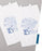 Tidi Disposable Bedside Bags - Bedside Bag, Non-Flame Retardant, White - 950252