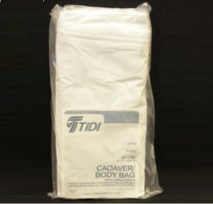 Tidi Body Bags - BAG, BODY, STRAIGHT ZIPPER, WHITE - 950359