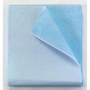 Tidi Products, LLC Poly-Backed Tissue / Poly Drape Sheets - Tissue / Poly Drape Sheet, Heavy Weight, 40" x 90" - 980929