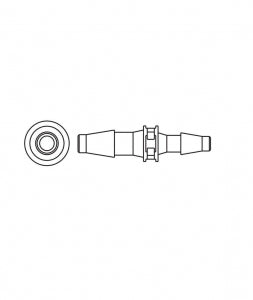 Welch Allyn Plastic Connectors - Plastic Connector 5/32" - 1/8" Reduction - 1377