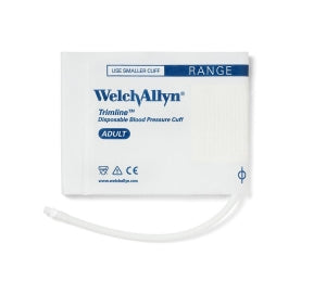 Welch Allyn Trimline Disposable Blood Pressure Cuffs - Trimline Soft Disposable 1-Tube Blood Pressure Cuff, Male Bayonet Rectus Connector, Infant, 9 to 14.8 cm - 39045