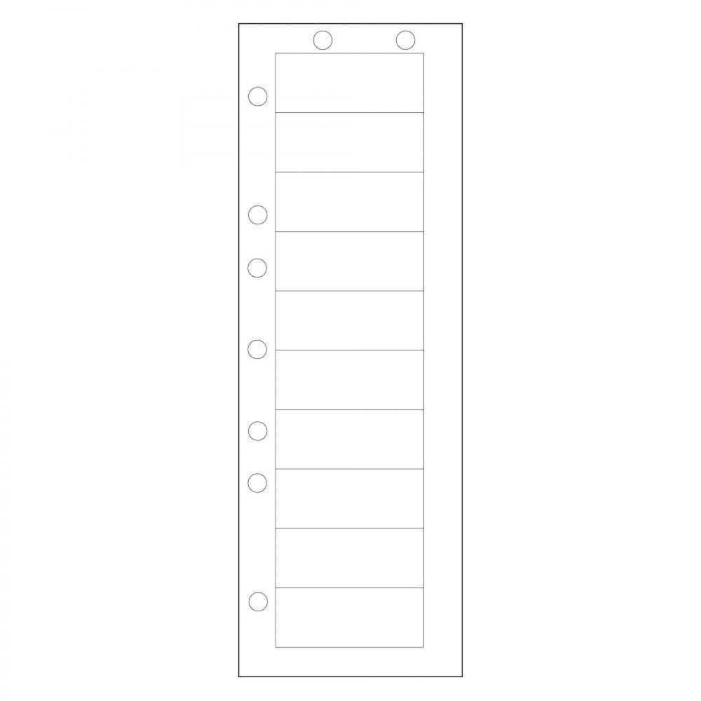 Chart Labels 2-1/2" X 1" White, 10 Labels - 4 Pks Of 250 Sheets Per Case