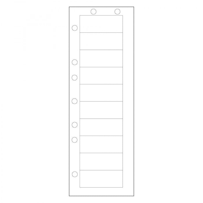 Chart Labels 2-1/2" X 1" White, 10 Labels - 4 Pks Of 250 Sheets Per Case