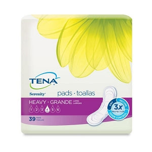 Essity Professional Hygiene TENA Serenity Incontinence Liners - TENA Intimates Incontinence Liners, Heavy Absorbency, Long, 15" - 54295