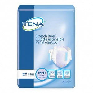 Essity Professional Hygiene TENA Stretch Plus Briefs - TENA Stretch Plus Incontinence Brief, Size 2XL, 64" to 70" Waist - 61090