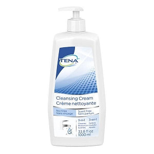 Essity Professional Hygiene TENA Cleansing Cream - TENA Scent-Free Cleansing Cream, 250 mL - 64410