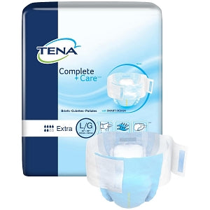 Essity Tena Complete +Care Briefs - TENA Complete +Care Extra Absorbency Brief, Size L, 40" to 56" Waist - 69970