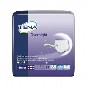 Essity TENA Overnight Super Absorbency Protective Underwear - TENA Overnight Super Absorbency Protective Underwear, Size L, 45" to 58" Waist - 72325