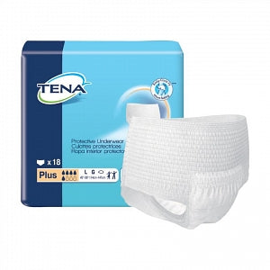 Essity Professional Hygiene TENA Protective Underwear Plus - TENA Protective Underwear Plus Absorbency, Size L, 45" to 58" Waist - 72338