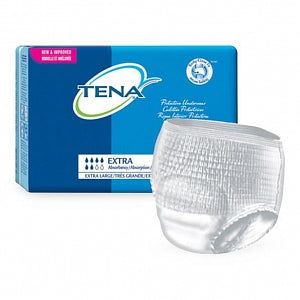 Essity Professional Hygiene TENA Protective Underwear Extra - TENA Extra Protective Incontinence Underwear, Size XL, 55" to 66" Waist - 72425