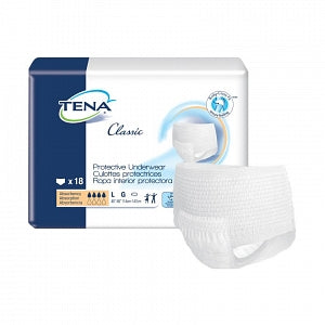 Essity Professional Hygiene TENA Classic Protective Underwear - TENA Classic Protective Incontinence Underwear, Size L, 45" to 58" Waist - 72514