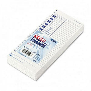 Tops Business Forms Weekly Time Card for Pyramid - 100 Pack Weekly Time Card for Pyramid - 12443