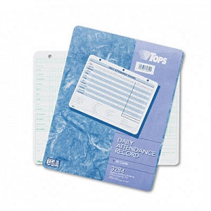 Tops Business Forms Employee Daily Attendance Cards Form - Employee Daily Attendance Cards Form - 3284