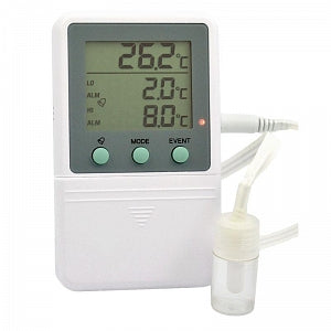 Refrigerator/Freezer Thermometer Serialized and Traceable , -50 To