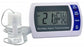 Thermco Min-Max Alarm Digital Bottle Thermometer - THERMOMETER, DGTL, TRPL DSPLY / ALARM, FRIDGE - ACC850REF