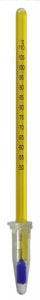 Thermco ACCU-SAFE Enclosed Chamber Thermometers - THERMOMETER, DRY BATH, 1.5ML TUBE, +50/110C - ACCDB40