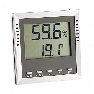 Thermco Products Benchtop Hygrometer / Thermometer with Alarm - THERMO-HYGROMETER, -40/70C, 0/99RH, W/ALARM - ACCDTA100