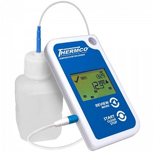 Thermco LogTag VCF Temperature Data Loggers - LogTag VCF Temperature Data Logger with Vial, Probe and USB, -40° to 99° C Range - LTTRED3016RUSB