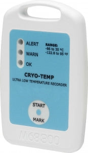 Thermo Products CRYO TEMP -80 Degree Temperature Data Logger - NIST Certification Certificate For CRYO TEMP Ultra-Low Temperature Data Logger - NISTCRYO