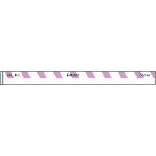 PDC Healthcare Chart Labels - Patient Doctor and Room Number Chart Label, 5" x 500", Violet - 59730123