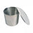 United Scientific Stainless Steel Crucibles - Stainless Steel Crucible with Lid, 34 mm x 32 mm - SSR015