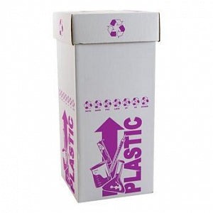 Thomas Scientific Plastic Purple Recycle Box - BOX, PLASTIC, RECYCLE, DISP, PURPLE - 1211B57