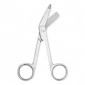 Centurion Centurion Lister Bandage Scissors - 5-1/2" (14 cm) Sterile Centurion Lister Bandage Scissors with Angled Jaws, Single Use - 66670