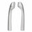 Centurion Centurion Allis Tissue Forceps - 6" (15.2 cm) Sterile Centurion Allis Tissue Forceps with 4 x 5 Teeth, Locking, Single Use - 66870