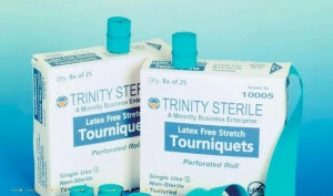 Trinity Sterile Sterile Disposable Tourniquets - Odorless Tourniquet - 10045