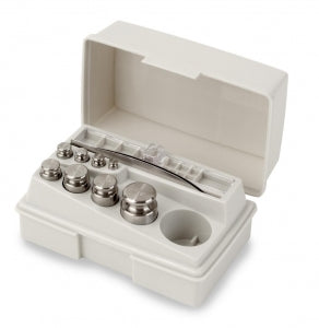 Henry Troemner Cylindrical SS Metric Set Traceable Certificate - WEIGHTS, CLS 7, 50G-1G, TRACEABLE CERTIF - 310ST