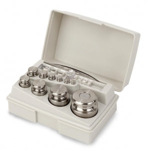 Henry Troemner Cylindrical SS Metric Set Traceable Certificate - WEIGHTS, CLS 7, 100G-10MG, TRACEABLE CERTIF - 311-10ST