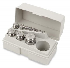 Henry Troemner Cylindrical SS Metric Set Statement of Accuracy - WEIGHTS, CLS 7, 500G-1MG, STMT OF ACCURACY - 312-01S