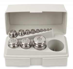 Henry Troemner Cylindrical SS Metric Set Traceable Certificate - WEIGHTS, CLS 7, 500G-1G, TRACEABLE CERTIFCT - 312ST