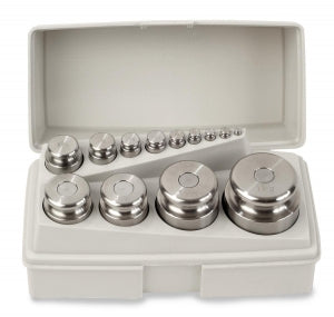 Henry Troemner Cylindrical SS Metric Set Traceable Certificate - WEIGHTS, CLS 7, 1000G-1G, TRACEABLE CERTIF - 313ST