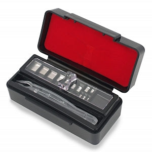 Henry Troemner Cylindrical SS Metric Set Traceable Certificate - WEIGHTS, CLS 7, 500MG-1MG, TRACEABLE CERTIF - 318ST