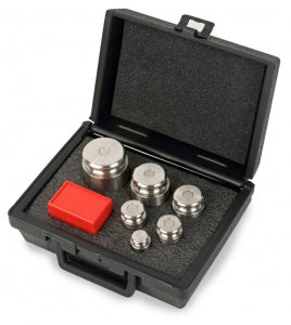 Henry Troemner Cylindrical SS Metric Set Statement of Accuracy - WEIGHTS, CLS 7, 2000G-1G, STMT OF ACCURACY - 338S