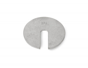 Troemner Economical SS Slotted Metric Individual Weights - WEIGHTS, CLS 7, 10G, SLOT, NO CERTIFICATE - 53010S