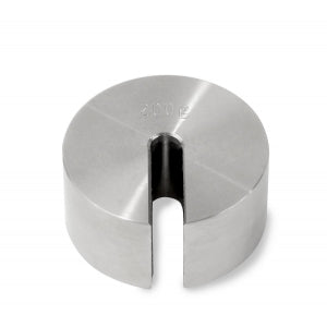 Troemner Economical SS Slotted Metric Individual Weights - WEIGHTS SS SLOTTED, CLS 7, 200G, NO CERTIFI - 53200S