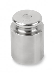 Henry Troemner Economical Stainless Steel Cylindrical Weight - WEIGHTS CYLINDRICAL, CLS 7, 1000G, NO CERTI - 61016S