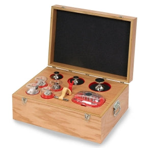 Henry Troemner Wood Cases for Analytical Precision Weight Set - Wood Case for 20 kg-1 mg Analytical Precision Weights Set - WSWA-0001