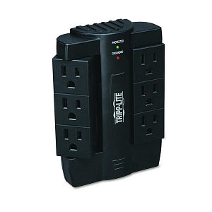 Tripp Lite Six-Outlet Surge Suppressors - Protect It! Surge Protector, 6 Rotatable Outlets, Direct-Plug In, 1500 Joules - SWIVEL6