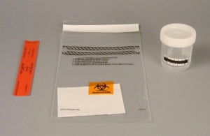 Thera Single Specimen Collection Kits - 90ML CUP W/EVID. SEAL 100/CS - 40003